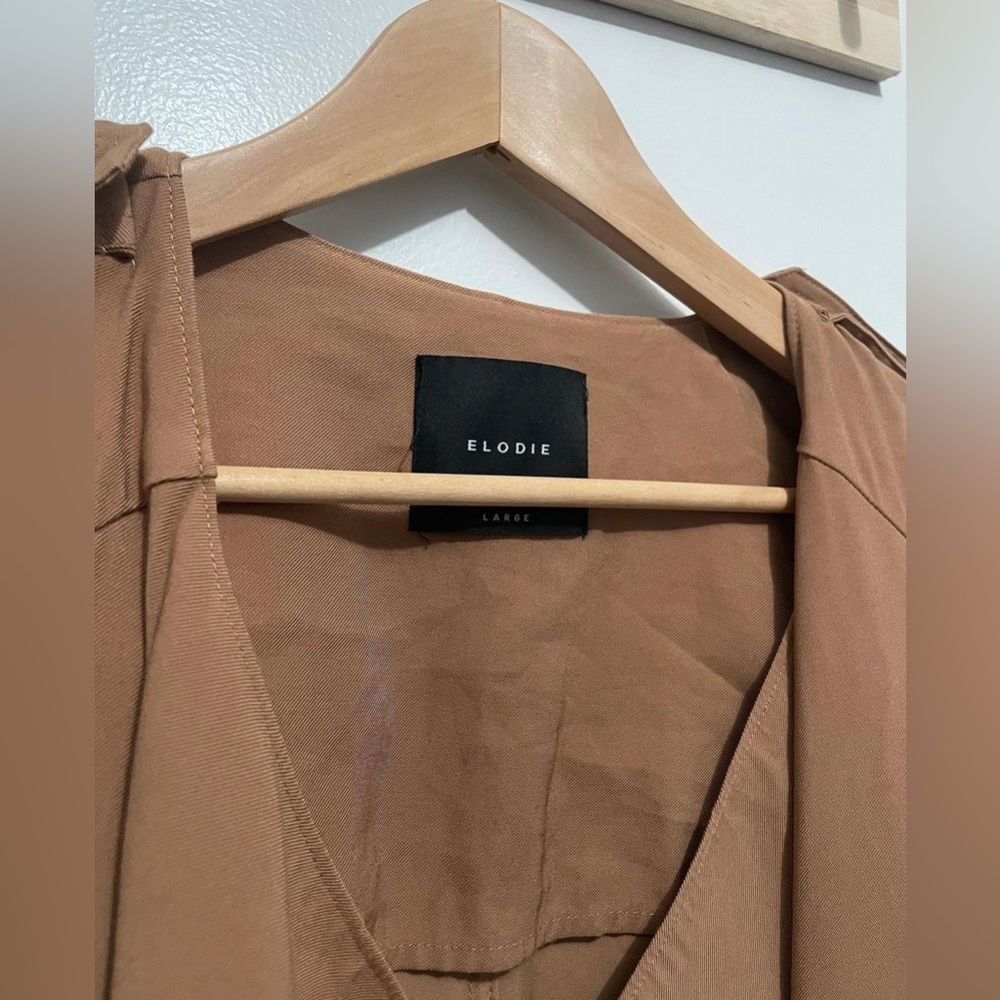 Elodie Open Front Drape Coat - image 5